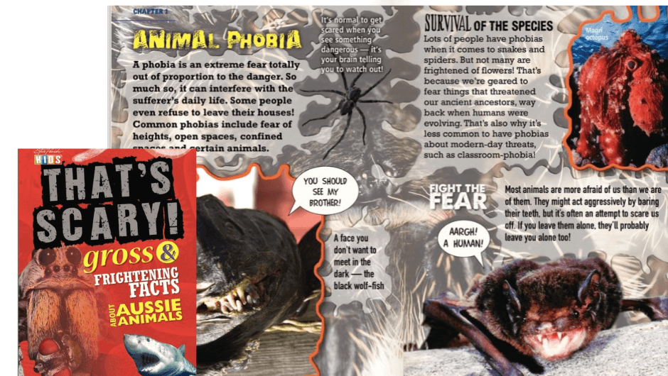 scary facts book for kids