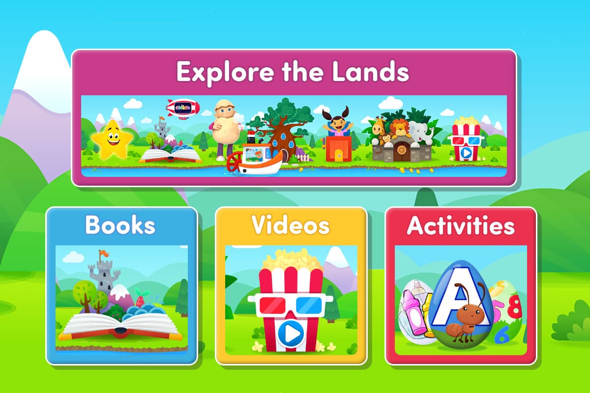 The toddler matching games in Reading Eggs Junior are located in the Activities section.