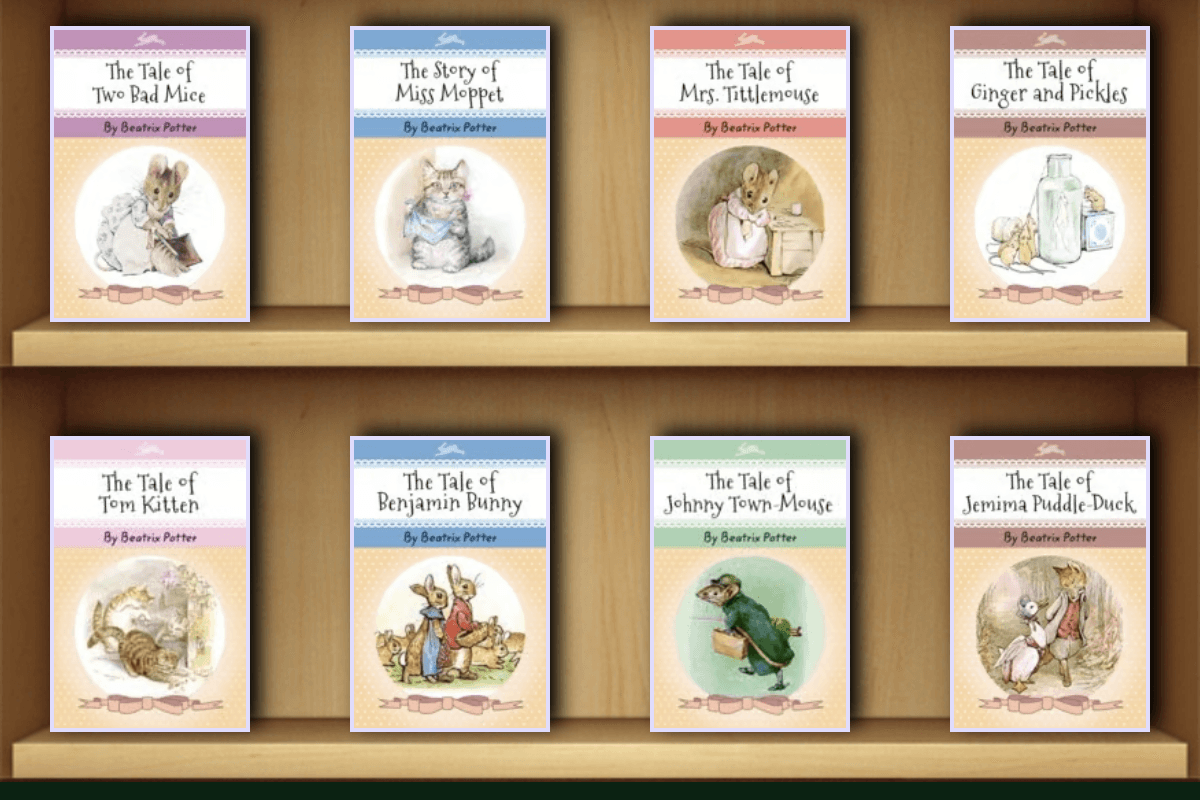 Beatrix Potter's enchanting Peter Rabbit books make great bedtime stories