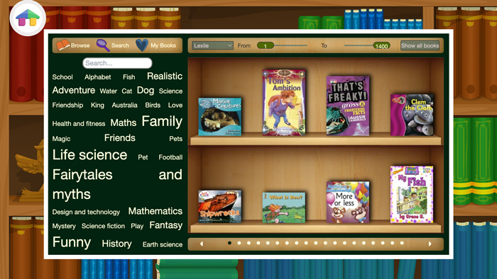 search kids books online